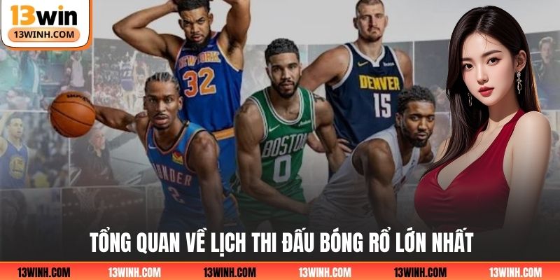 Tổng quan về lịch thi đấu bóng rổ lớn nhất